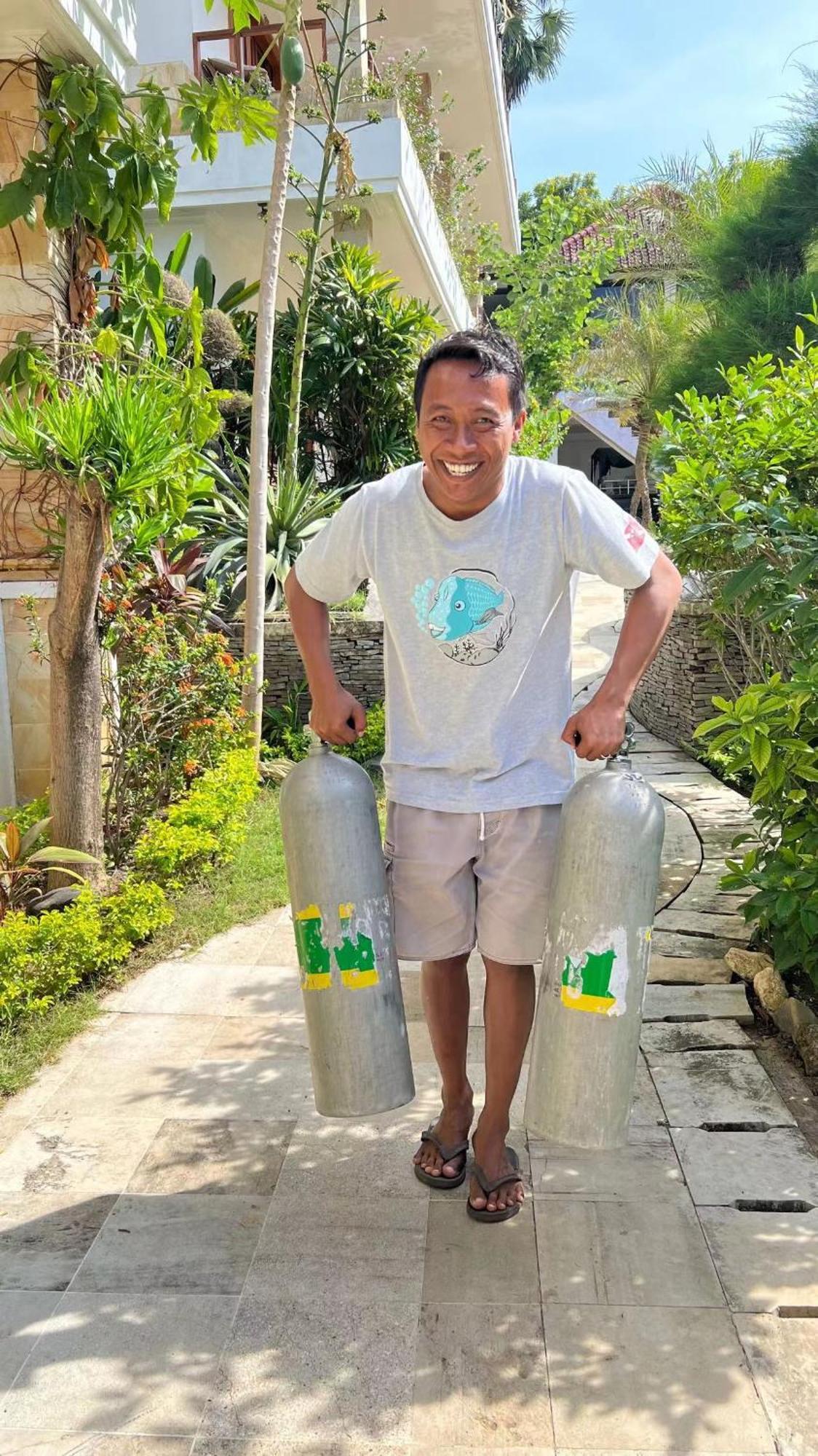 Villa Alba Bali Dive Resort Tulamben Eksteriør bilde