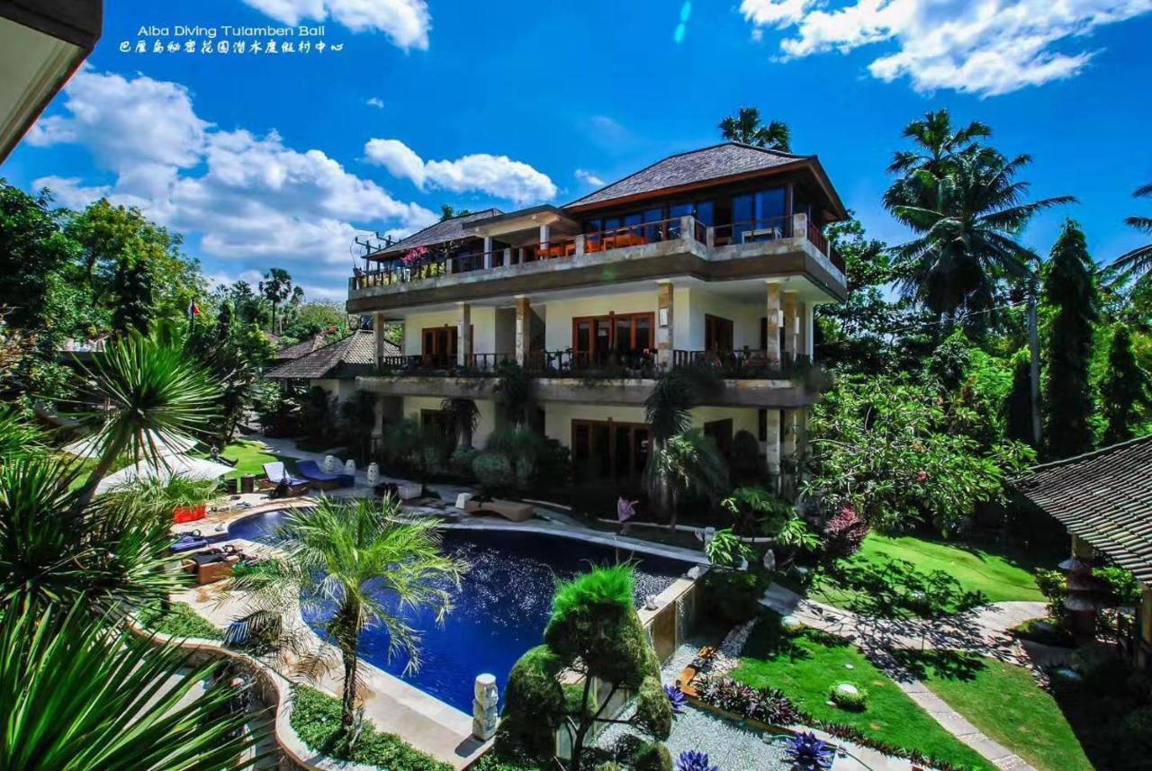 Villa Alba Bali Dive Resort Tulamben Eksteriør bilde